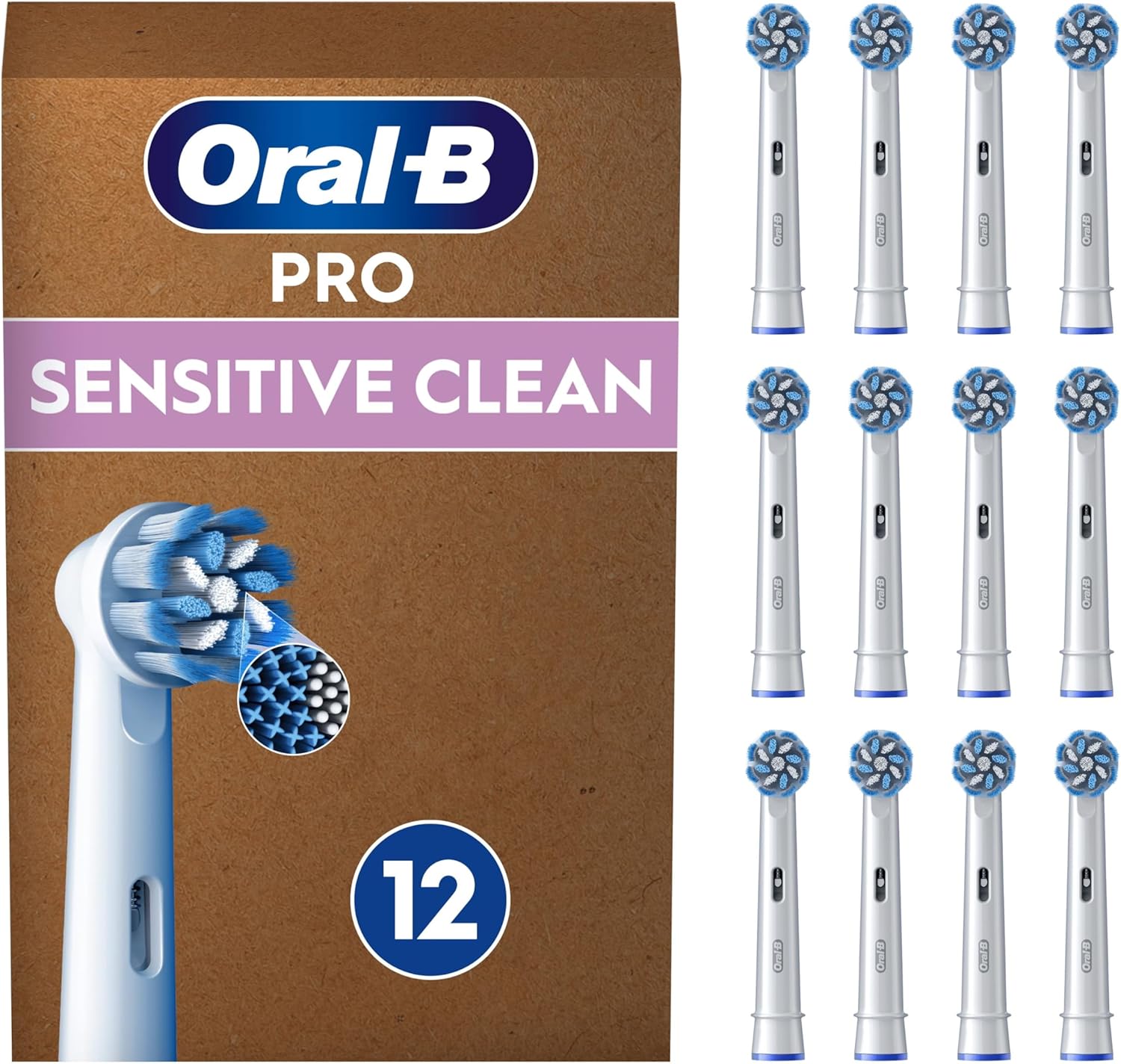 Testine Oral-B Sensitive: Pulizia Profonda